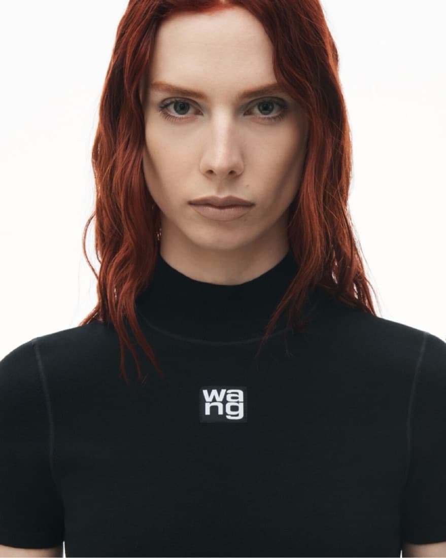 Alexander Wang Mock Neck Bodycon Dress - Image 5