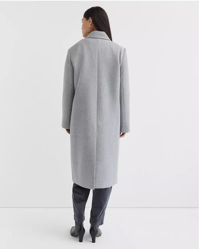 Grey Trench Coat - Image 2