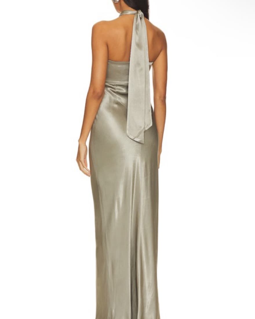 Shona Joy La Lune Maxi Dress In Sage - Image 3