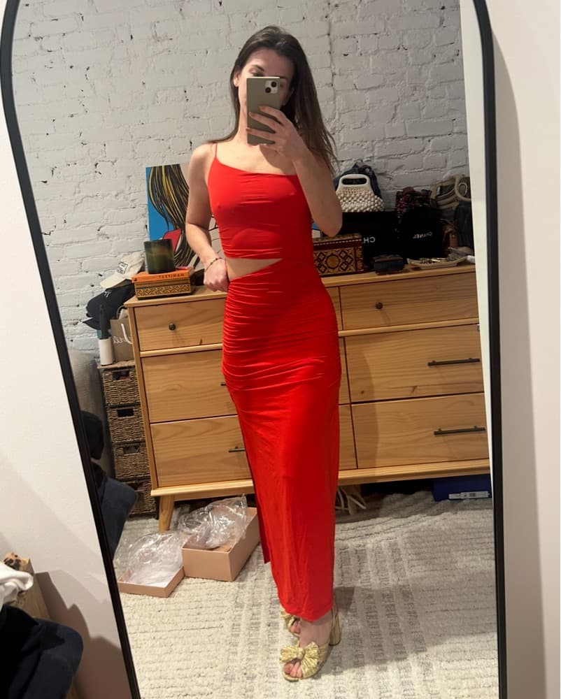 Zara Cut Out Dress - Image 1