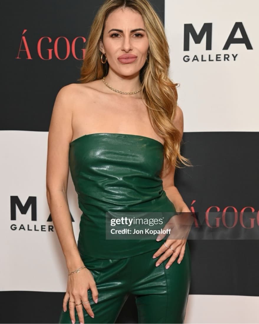Amanda Uprichard - Green Leather Set   - Image 1
