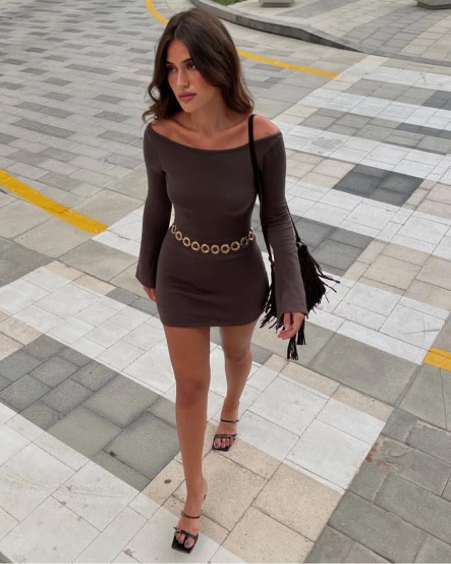 Brown Dress - Image 1