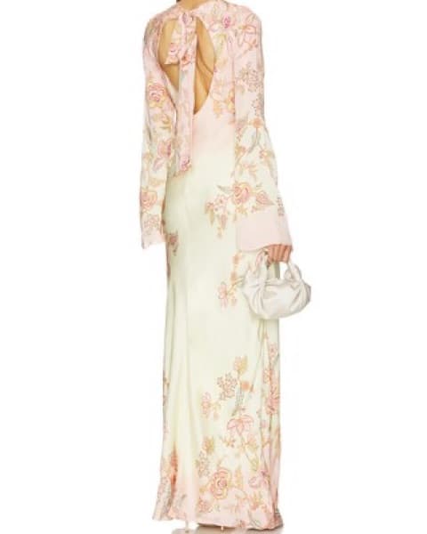 Hemant & Nandita Floral Maxi Dress - Image 3