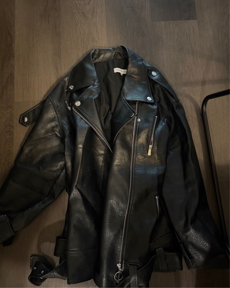 Weworewhat Leather Jacket  - Image 1