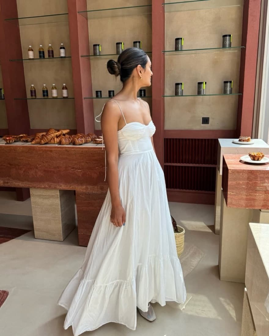 Viral Zara White Dress - Image 1