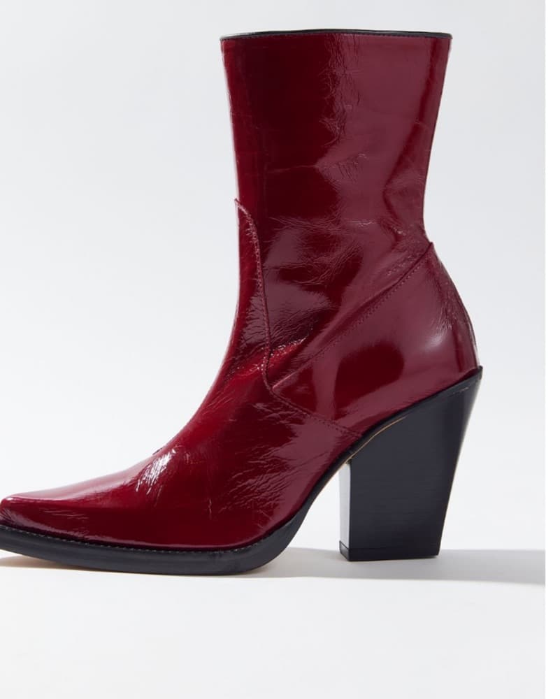 Patent Leather Boots - Image 2