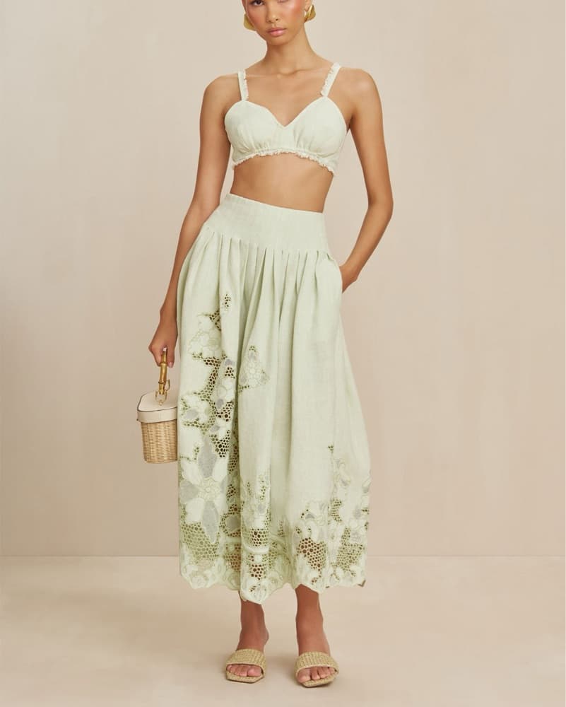 Cult Gaia Darina Skirt And Top - Image 1