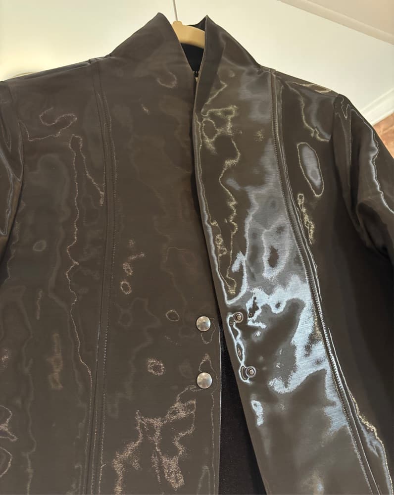 Sarah Pacini Reflective Blazer Top - Image 2