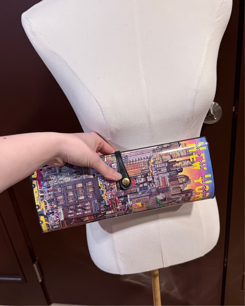 NYC hardshell clutch  - Image 1