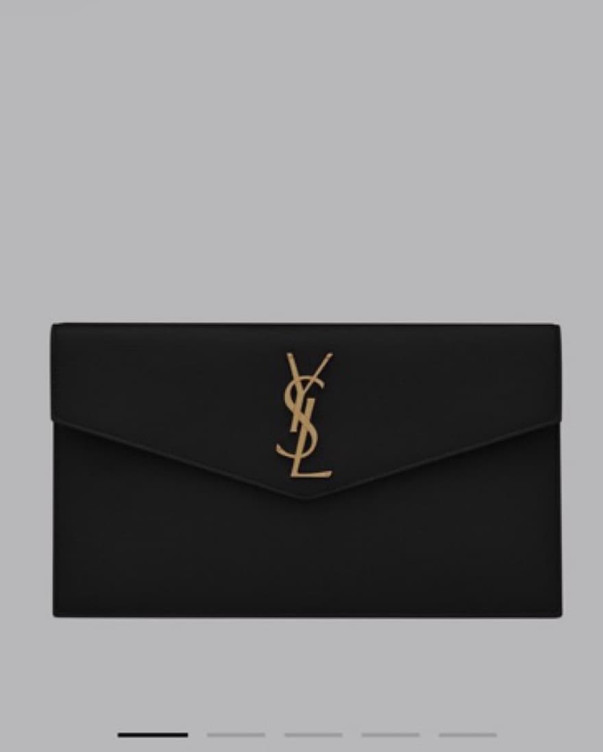 YSL Pouch Black Leather  - Image 1