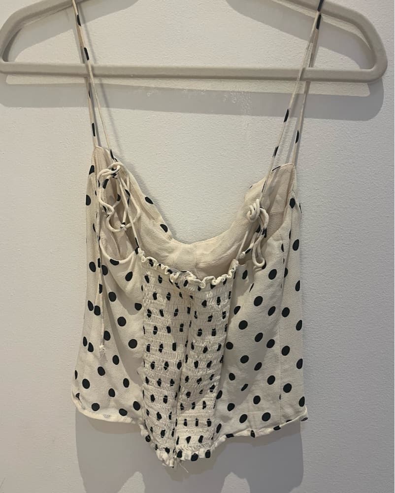 REFORMATION - Polka Dot Print Tank - Image 5