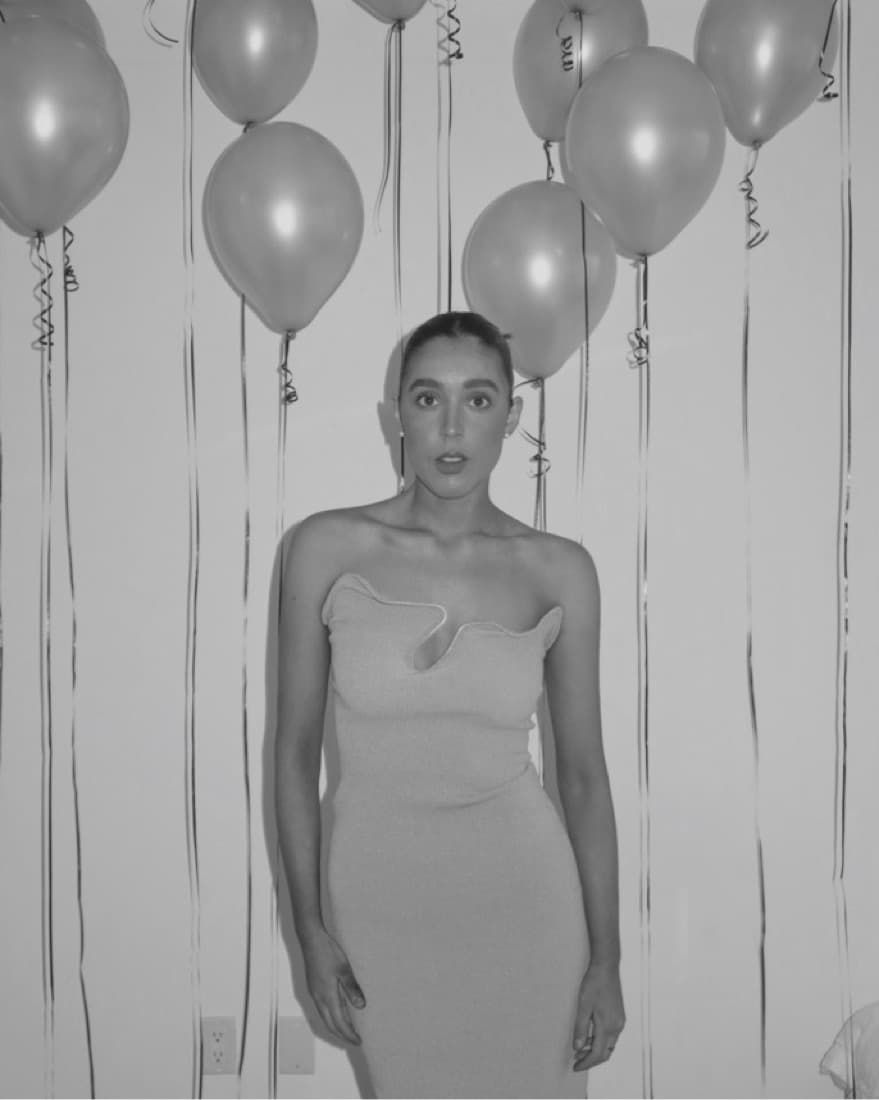 Christopher Esber Grey Dress - Image 1