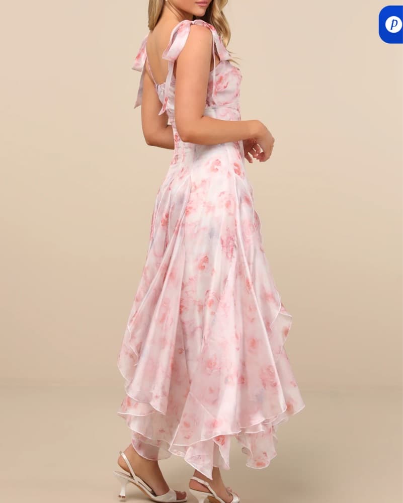 Lulus Floral Dress - Image 2