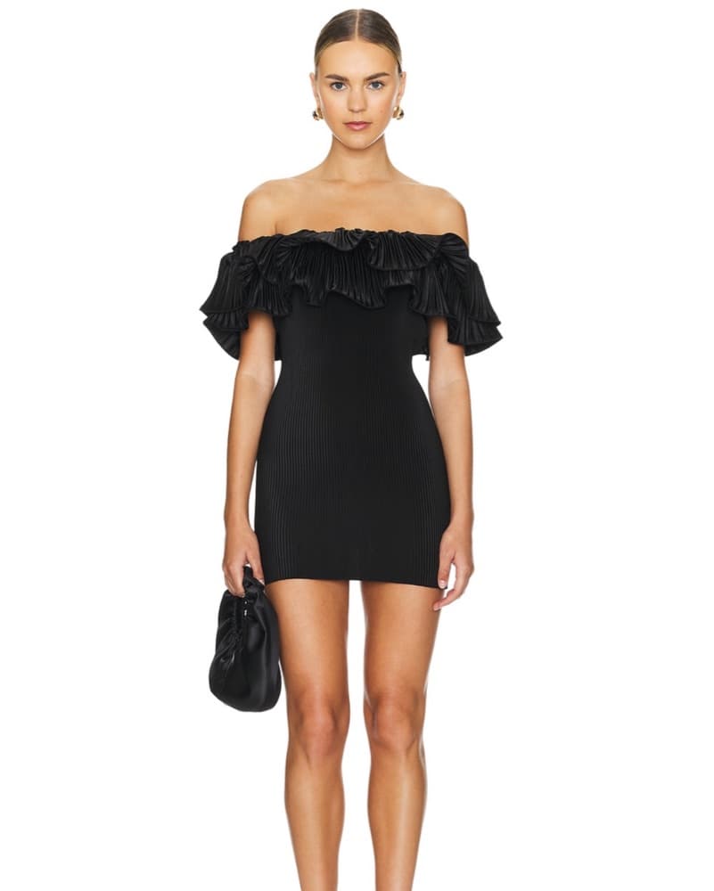 Revolve L’idee Debut Mini Dress - Black - Image 1