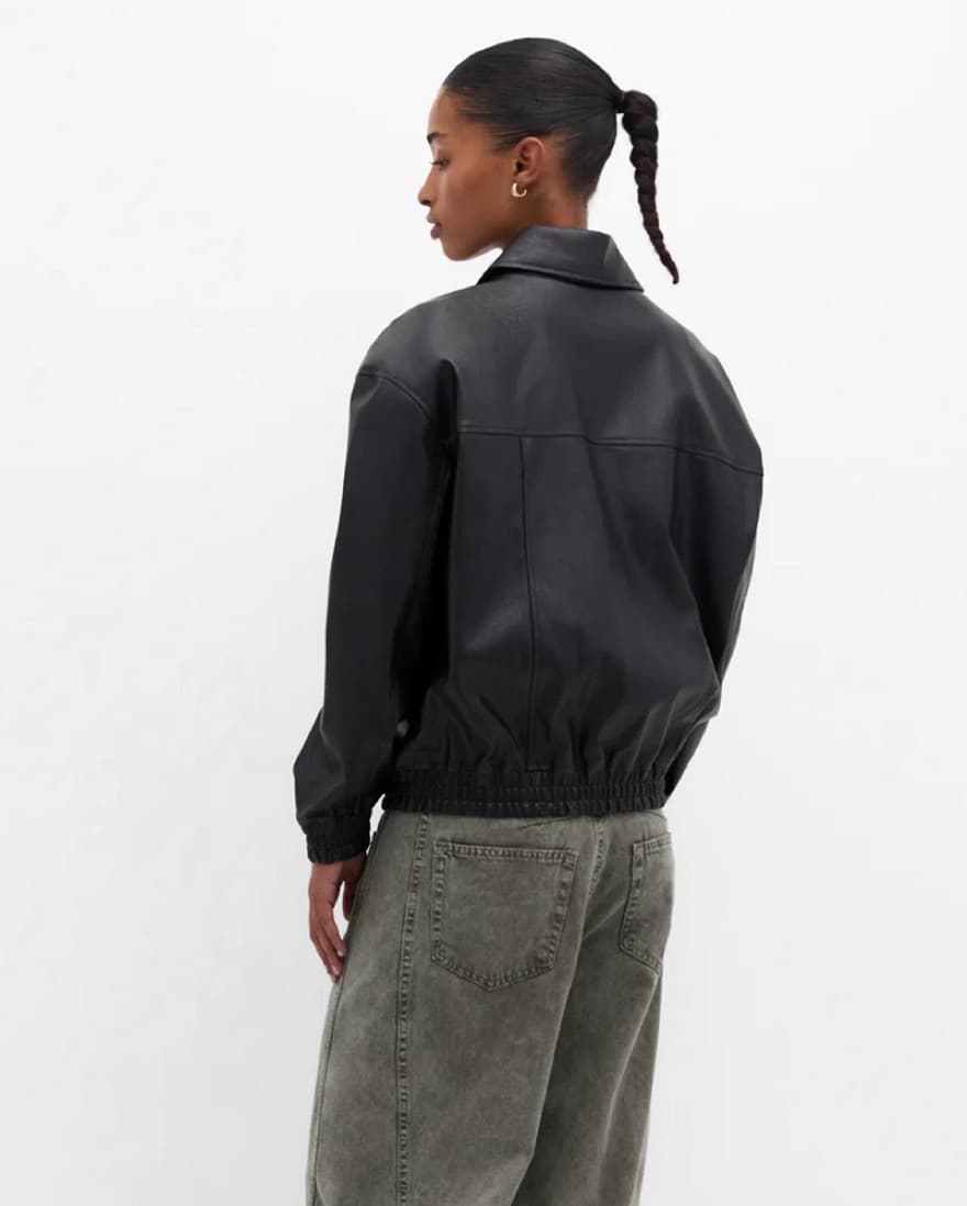 Faux Leather Jacket  - Image 2