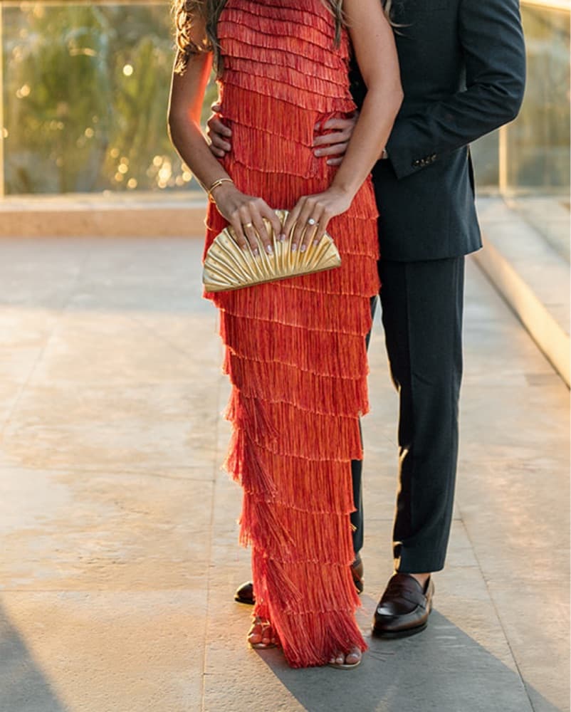 Gold Cult Gaia Shell Clutch - Image 2