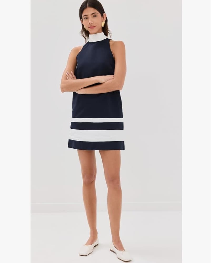 Staud Ahoy Sleevless Mini Dress - Image 3