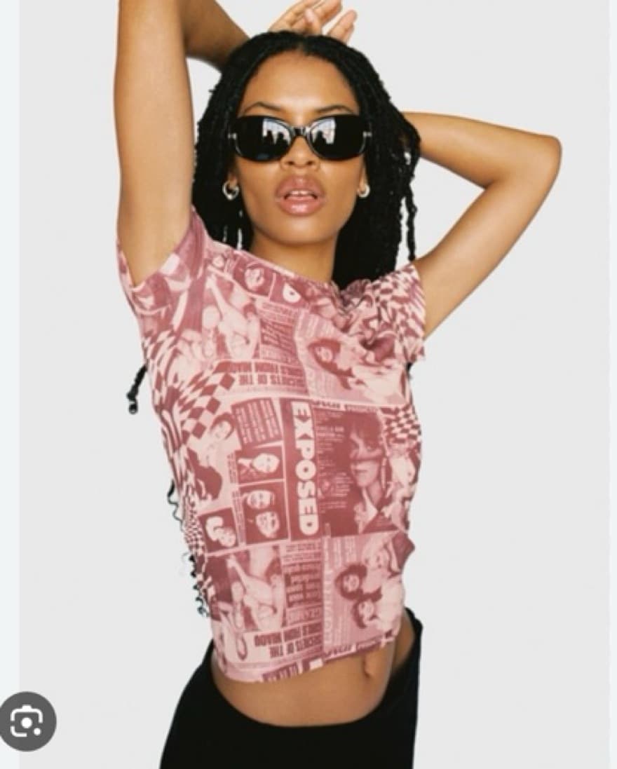 Miaou Tee Wanted Red  - Image 1