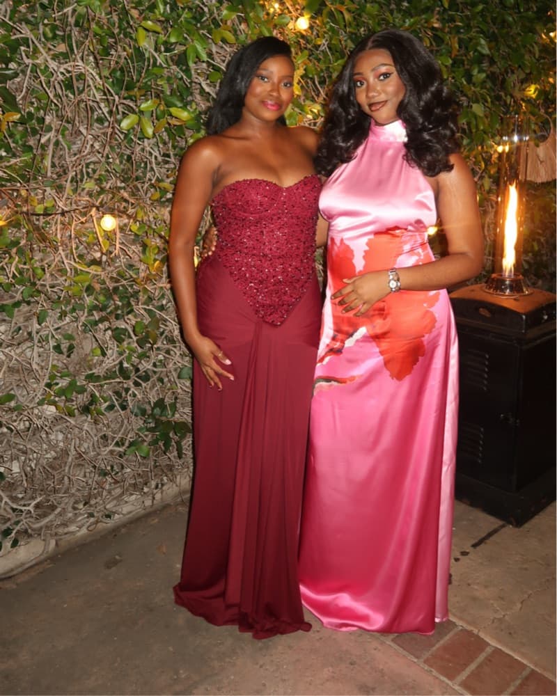 Burgundy Carina Maxi Dress - Image 3