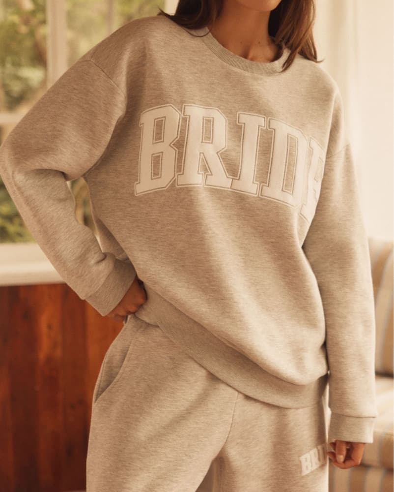 Anthropologie BRIDE Crew Neck Sweatshirt - Image 1