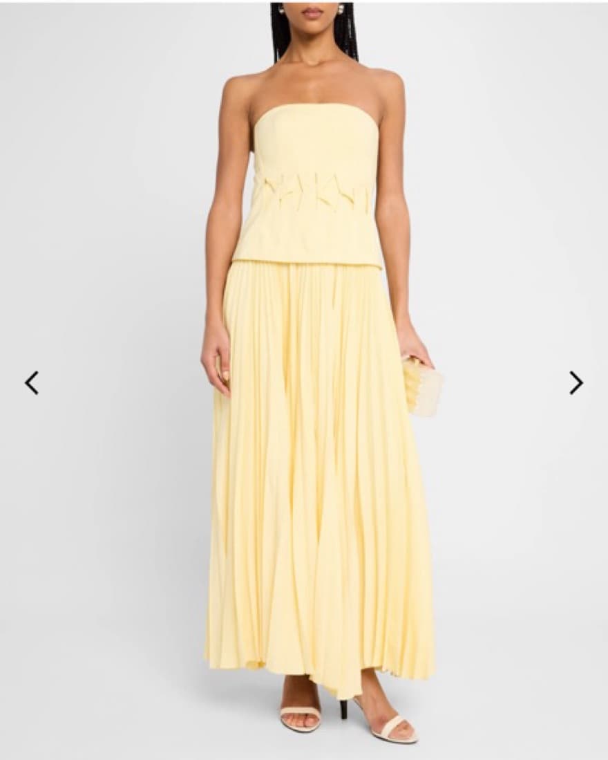 Yellow Acler Newbewick Dress - Image 2