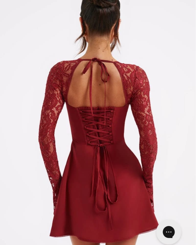 Outcast Lace Mini Dress - Image 2