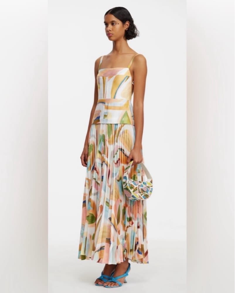 Acler Watercolor Midi - Image 3