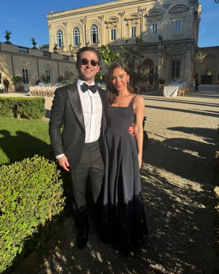 Staud Navy Gown - Image 1