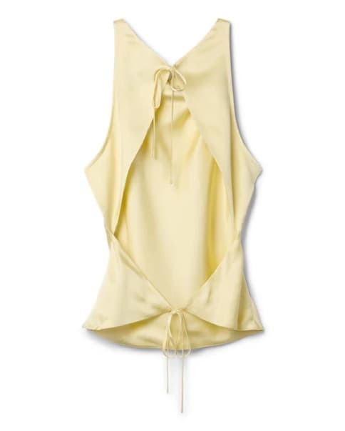 Guizio Regine Cowl Neck Top Honey Butter - Image 6