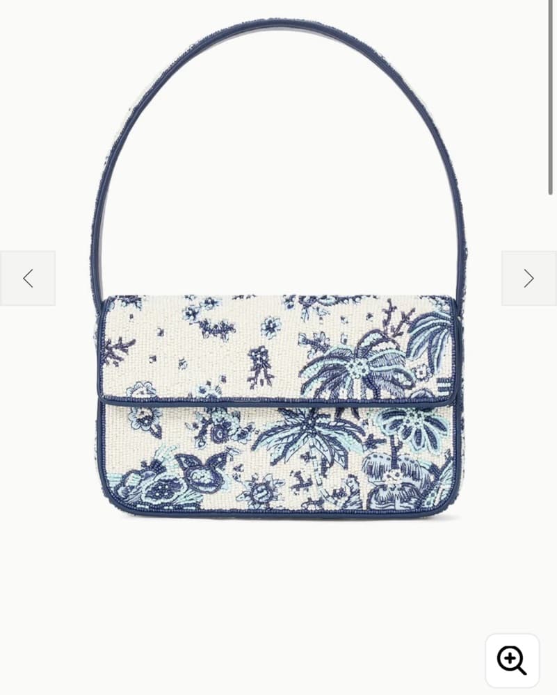 Staud Beaded Toile De Pup Purse - Image 1