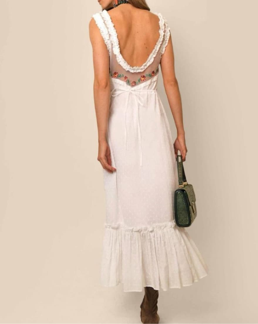 Rixo Adela Midi Dress - Image 5