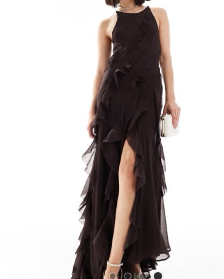 Ruffle Maxi Dress  - Image 1