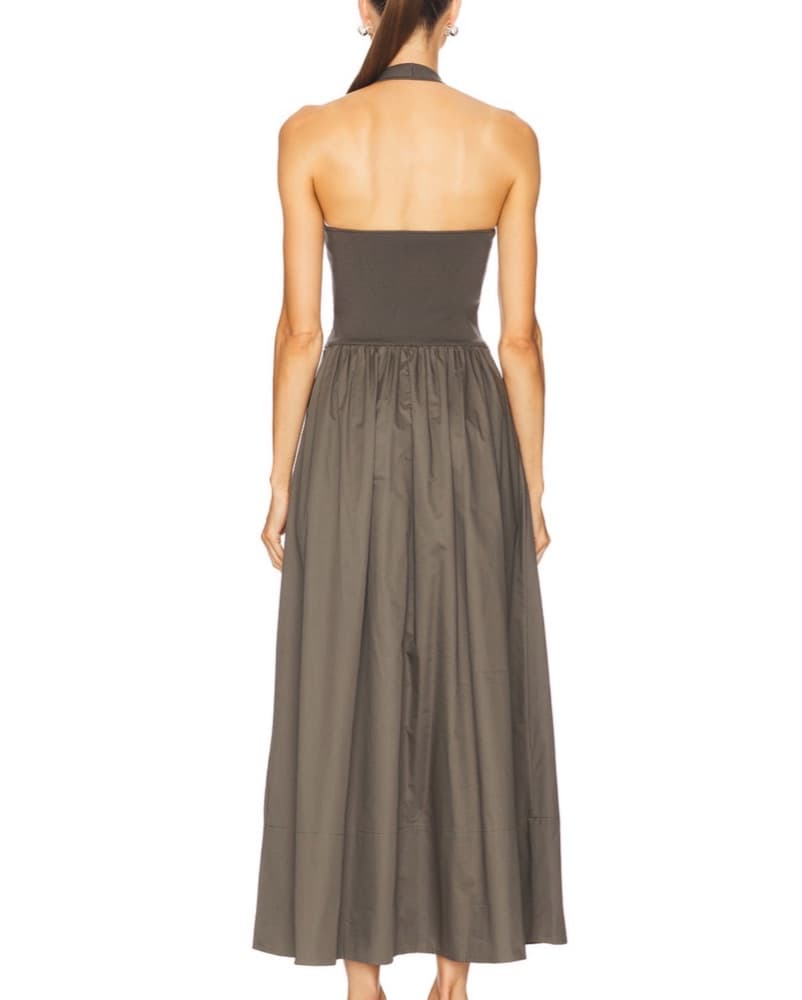St agni Plunge Maxi Dress - Image 3