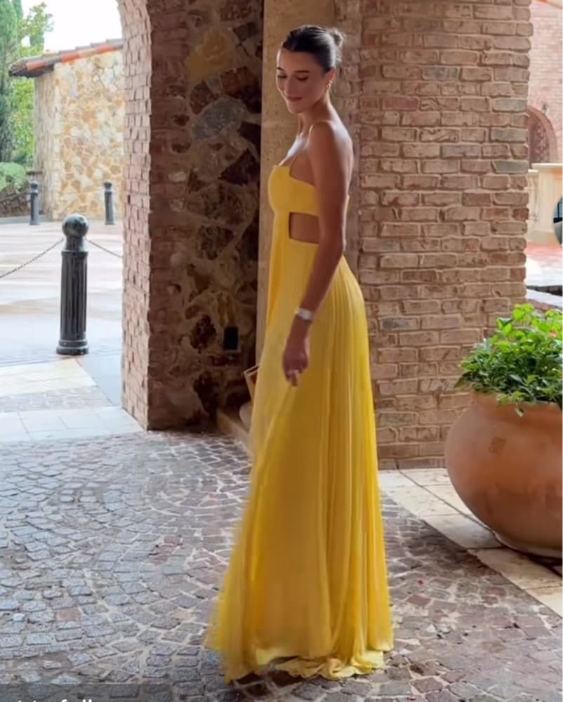 Alexis Varranza Yellow Dress - Image 2