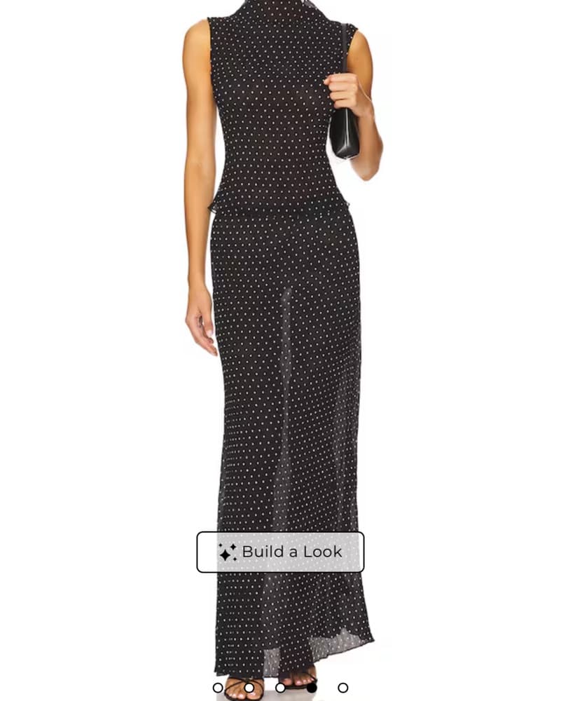 Sheer Polka Dot Set - Image 1