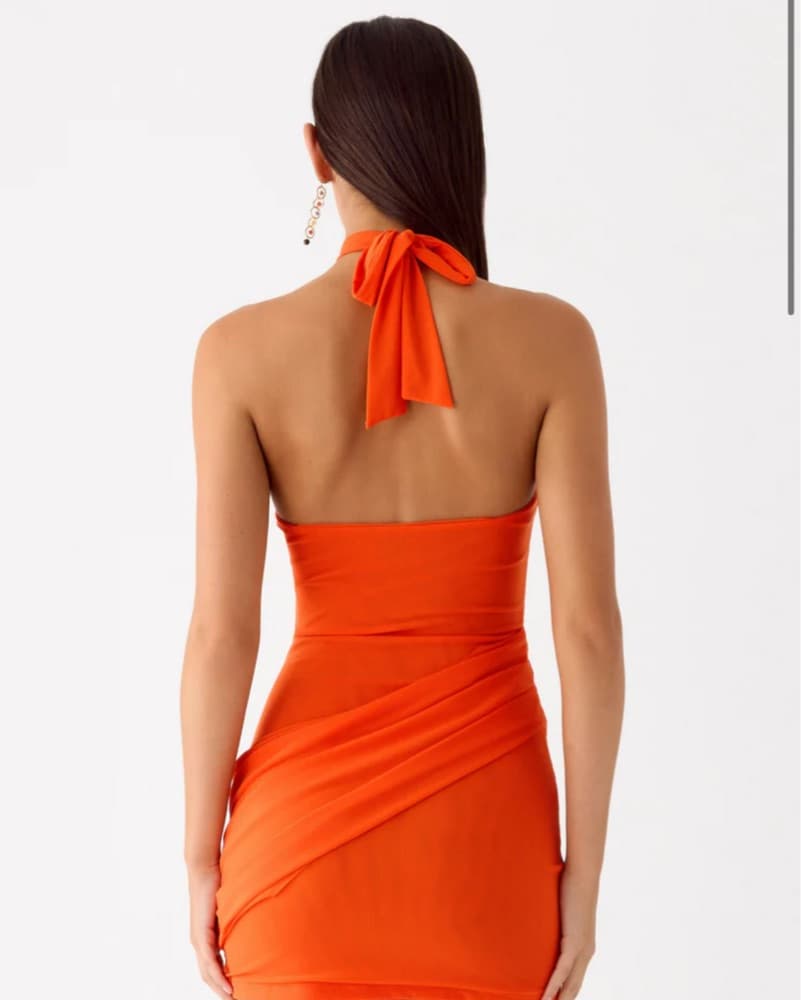 Peppermayo Henrietta Mini Dress - Orange - Image 2
