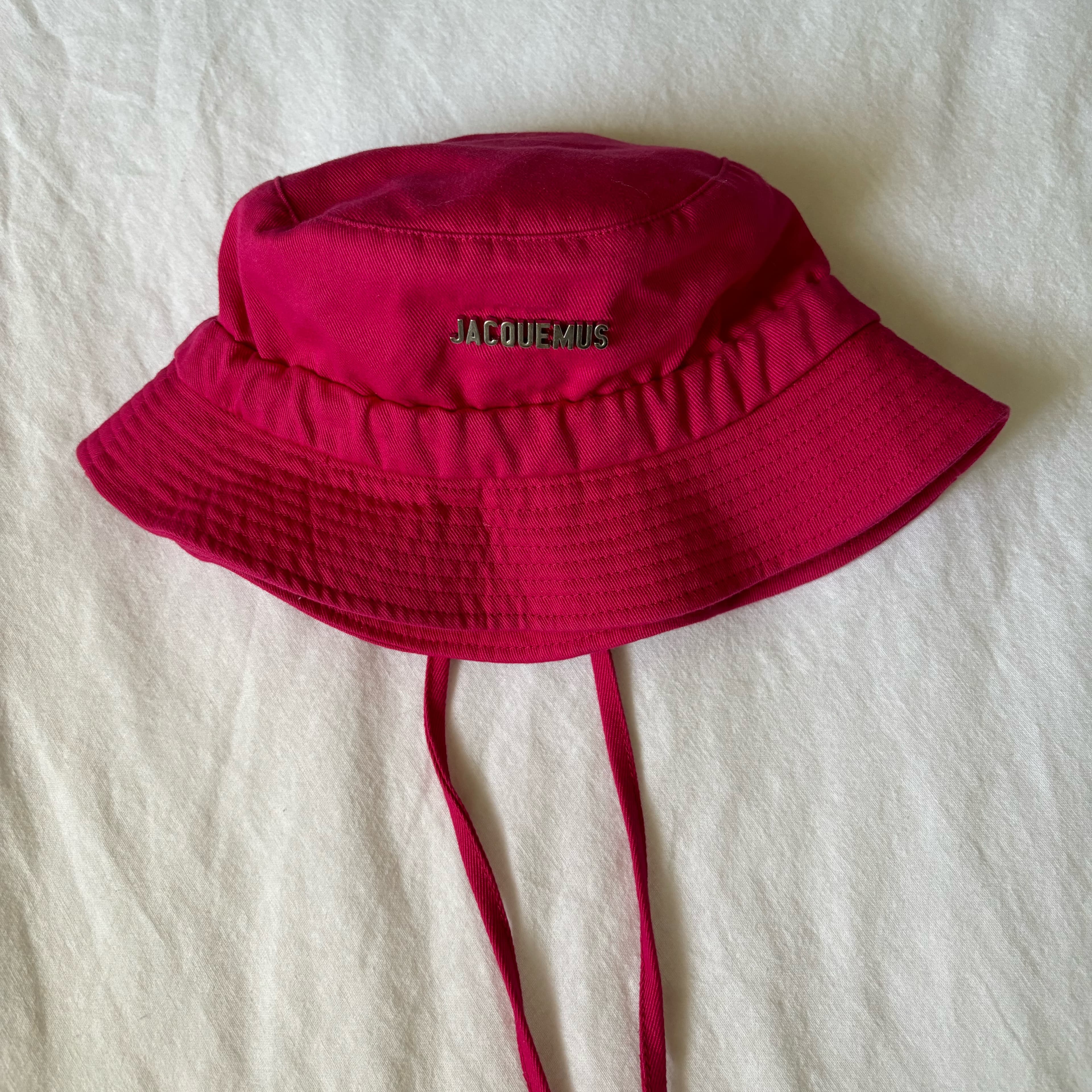 Jacquemus Hot Pink Bucket Hat by Jacquemus | Pickle