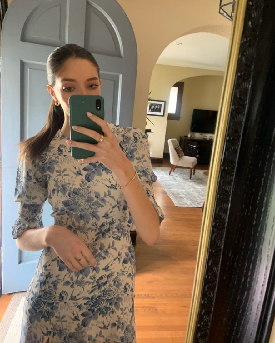 Carolena Reformation Floral Midi Dress - Image 3
