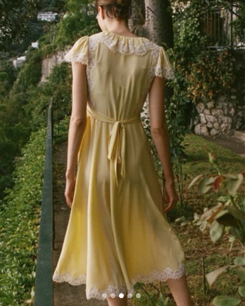 Doen Grace Yellow Dress - Image 4