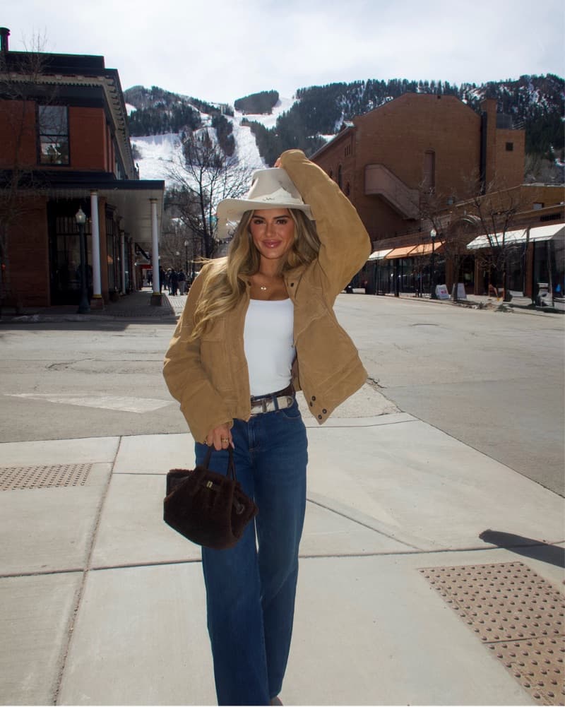 Free people Suede Leather Jacket  - Image 1
