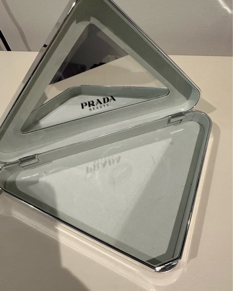 Prada Monochrome Lip-stick Clutch  - Image 5