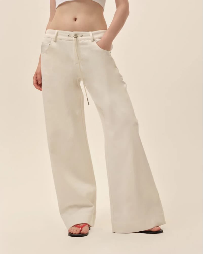 For Love and Lemons Agnes Denim Pants - Image 3