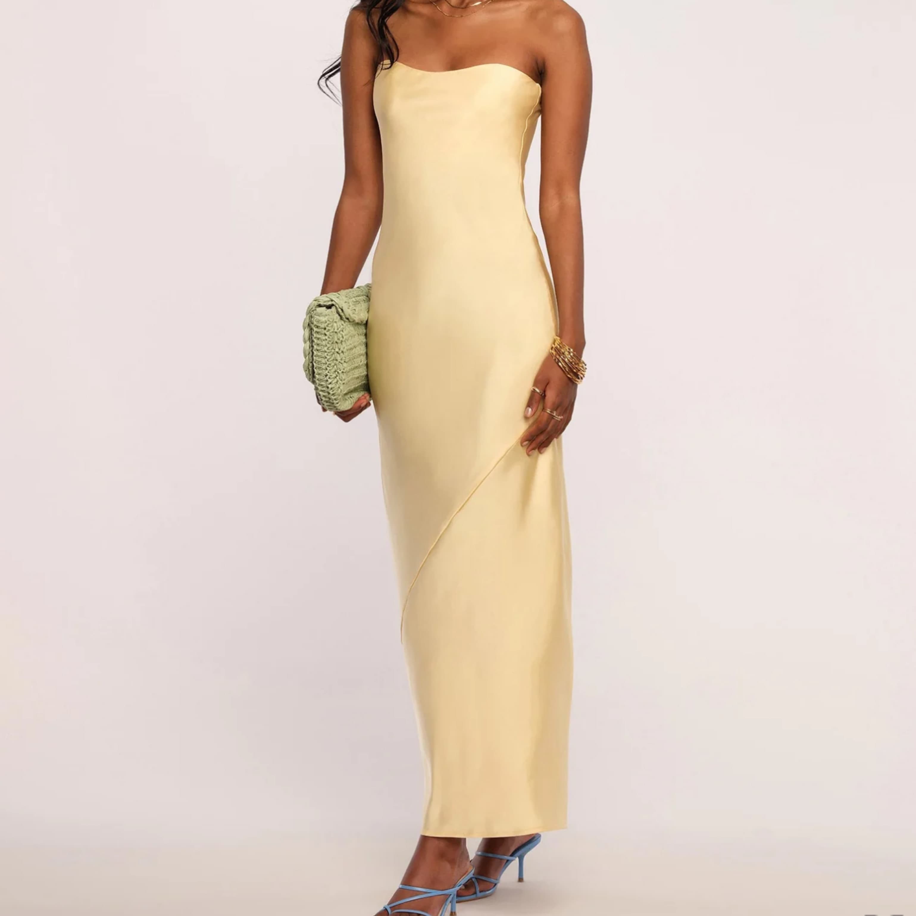 Heartloom Pale Yellow Dress - Image 1