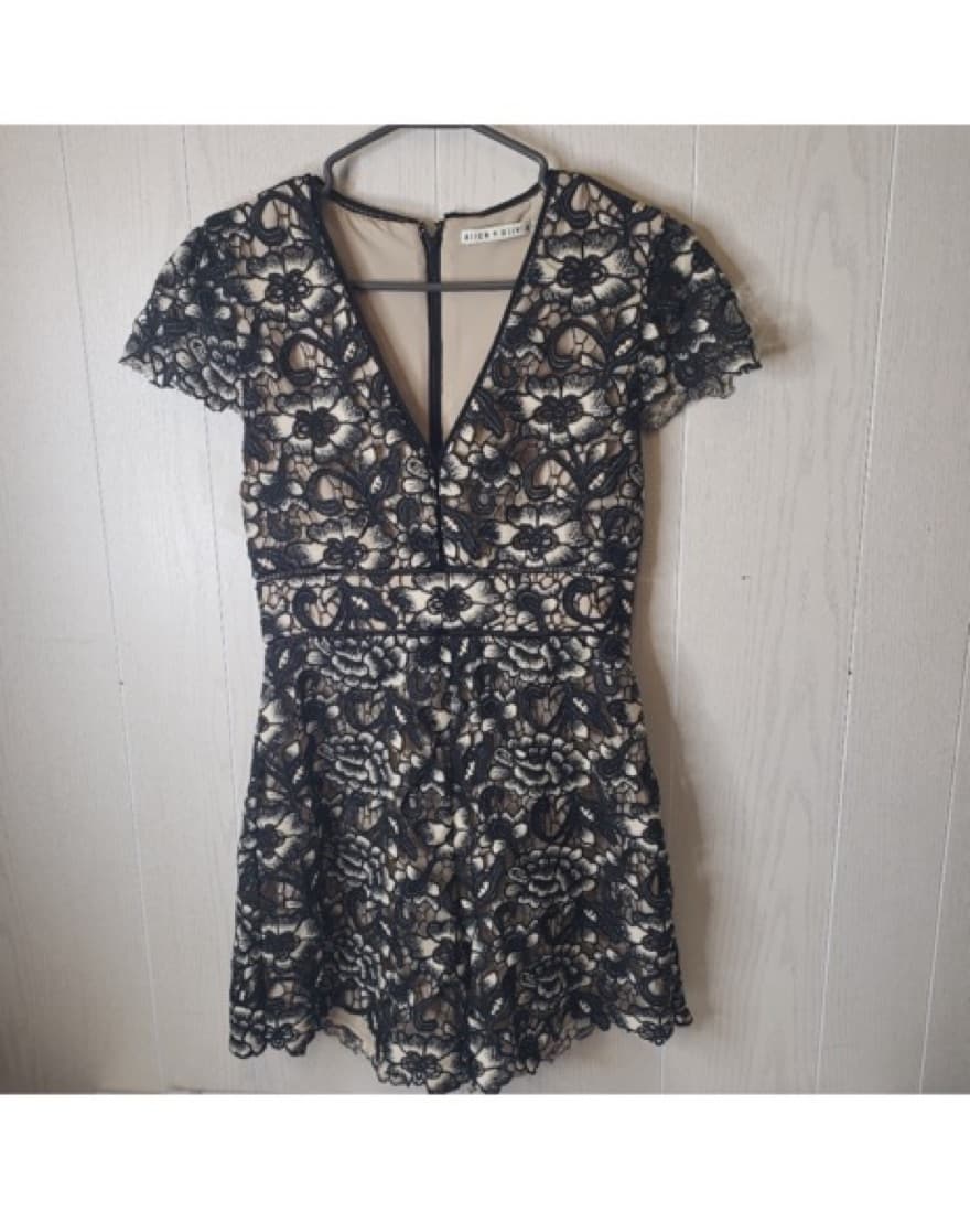 Alice + Olivia Tinsley Romper  - Image 1