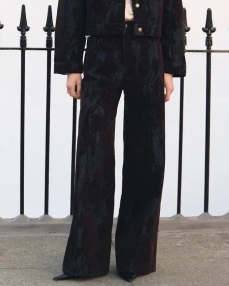Mango Velvet Jeans  - Image 1