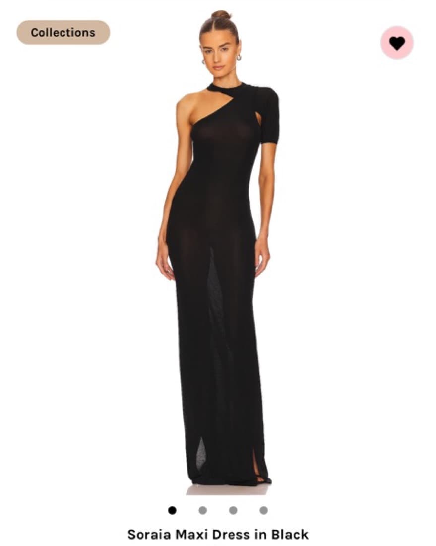 Soraia Maxi Dress In Black - Image 1