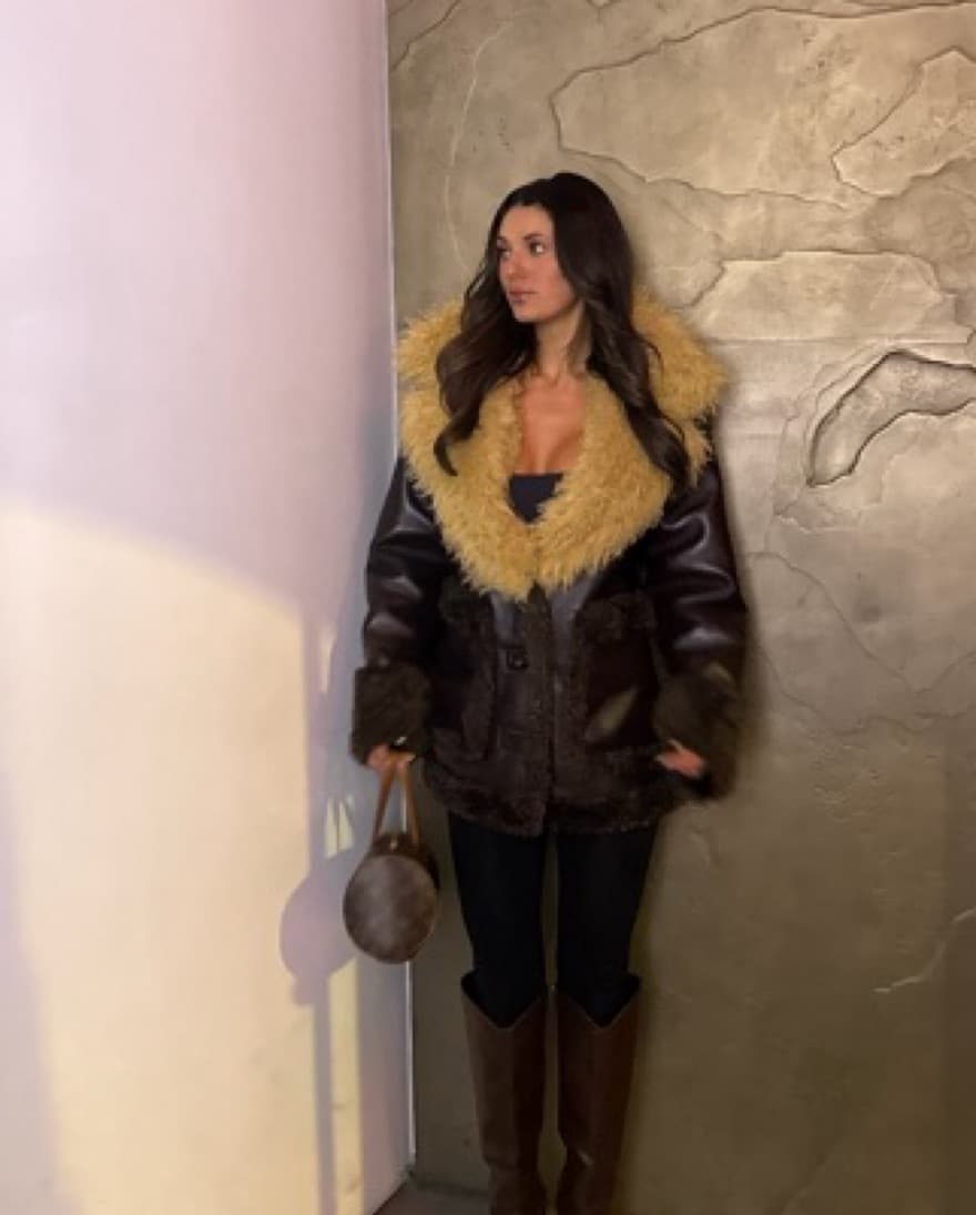 Rohena Brown Jacket - Image 1