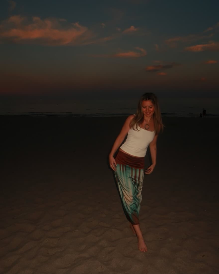 Multicolored Long Skirt - Image 2