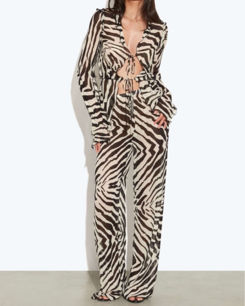 Blouse/Trousers Rat and Boa Set - Image 3