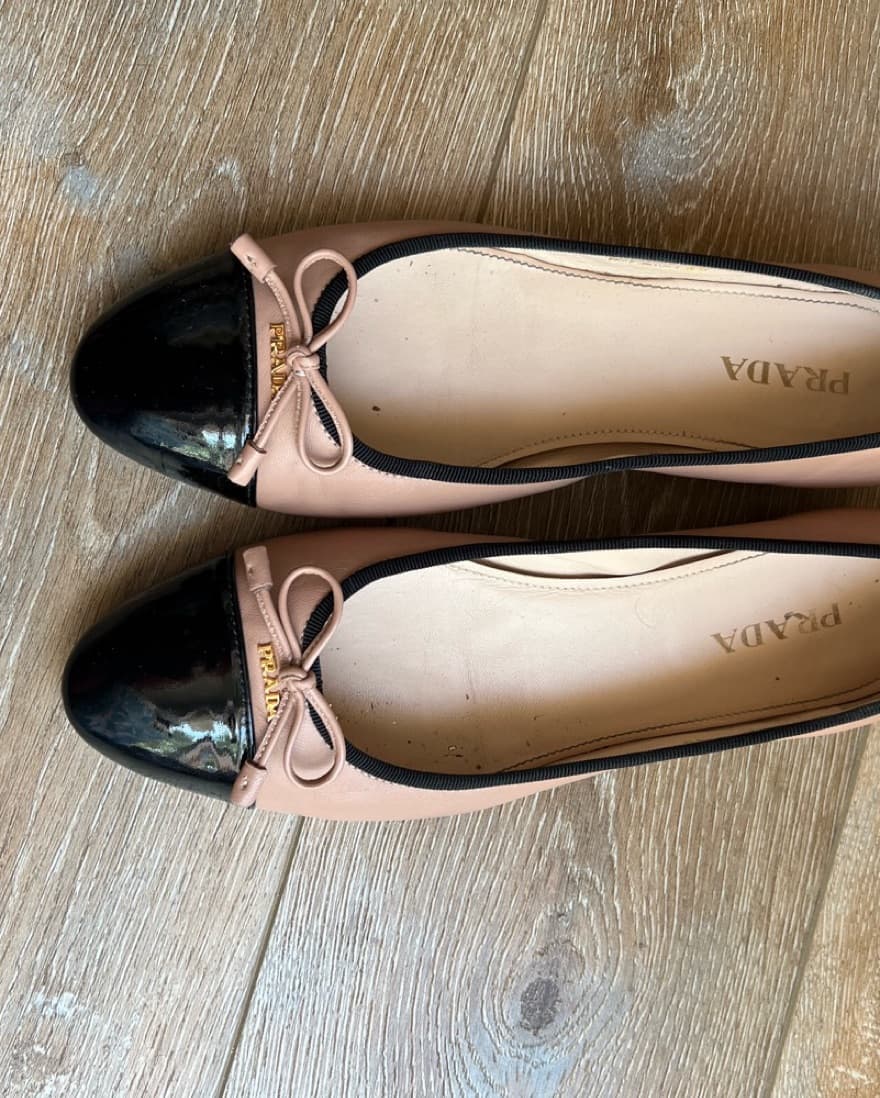 Prada Leather Ballet Flat  - Image 3